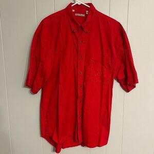 Vintage bugle boy, short sleeve button-down size‎ XL